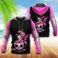 Breast Cancer Awareness Skull Tea Cup Hoodie For Awareness Walks Community Events And Relaxed Outfits
