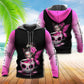 Breast Cancer Awareness Skull Tea Cup Hoodie For Awareness Walks Community Events And Relaxed Outfits