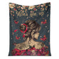 Breast Cancer Never Give Up Breast Cancer Awareness Flannel Blanket For Cozy Bedroom Sofa Decor