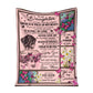 Breast Cancer Awareness Butterfly Flannel Blanket For Cozy Bedroom Sofa Decor