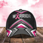 Breast Cancer Warrior Support Classic Cap For Relaxed Daily Style Vacations And Festival Wear