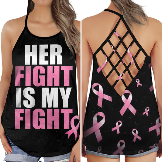Breast Cancer Awareness Support And Solidarity Hollow Tank Top For Community Events And Positive Support