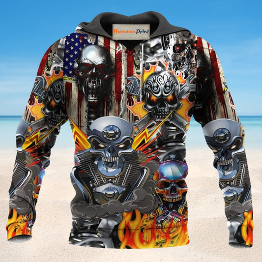 Broken Skull Hoodie For Alternative Outfits Travel And Distinctive Casual Wear