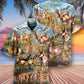 Deer Hawaiian Shirt With All Over Print For Tropical Getaways Outdoor Fun And Everyday Wear