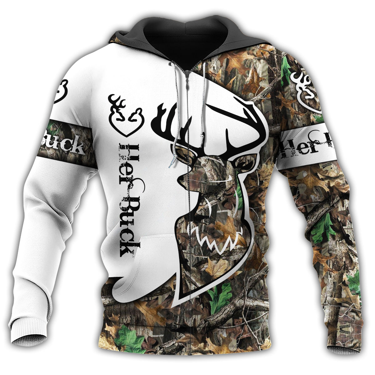 Buck Doe Hunting Hoodie For Hunters Weekend Travel And Practical Everyday Style