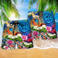 Buddha What You Think You Become Hawaiian Print Beach Shorts For Coastal Adventures And Resort Days