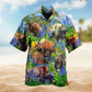 Climbing Mountain Hawaiian Shirt Print Closeup For Tropical Vacations