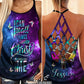 Butterfly Beautiful Everyday Name Hollow Tank Top For Fitness Activities And Casual Wear