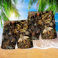 Mechanical Bug Machine Beach Shorts Print View For Coastal Escapes And Casual Outings