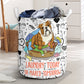 Bulldog Love Pattern Laundry Basket For Room Home Organizer