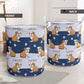 Bulldog Sweet Cute Style Laundry Basket For Nursery Dorm And Home Storage