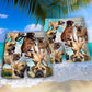 Bullmastiff Lovely Dog Portrait Beach Shorts For Warm Weather Travel And Everyday Comfort