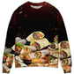 Burritos Fast Food Delicious Sweater For Casual Wear Travel Holidays And Comfortable Everyday Styling