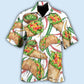 Happy Food Burritos Delicious Meal Hawaiian Shirt Artwork Detail For Resort Trips And Outdoor Activities