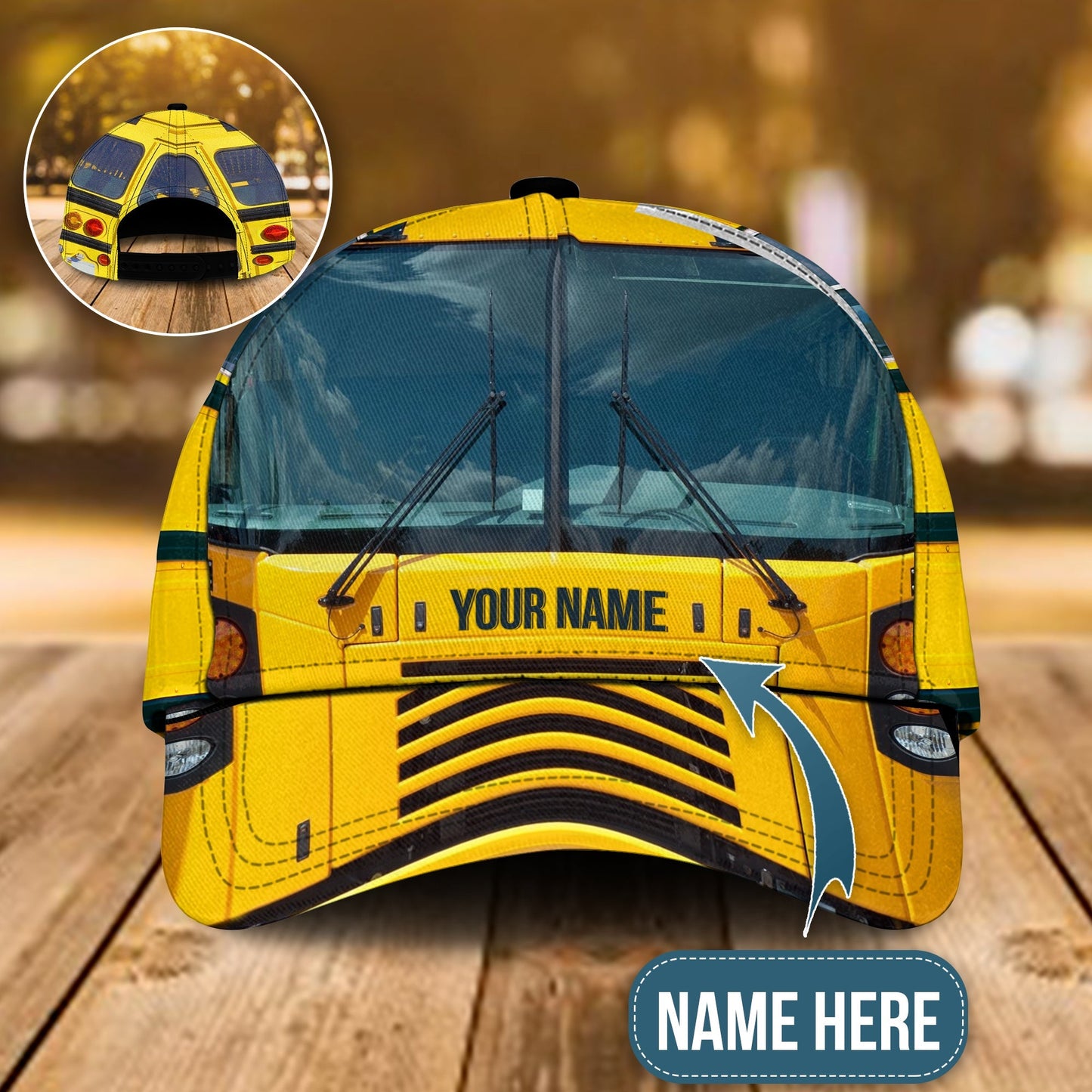 Bus Driver Lover Personalized Classic Cap For Coastal Trips Outdoor Activities And Gift Giving