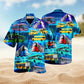 Bus Vibrant Journey Hawaiian Shirt For Beach Days, Summer Outings, And Thoughtful Gift Giving