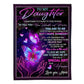 Butterfly Lover How Valuable And Precious You Are To Me Flannel Blanket For Cozy Bedroom Sofa Decor