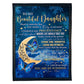Butterfly Mom To Daughter Wasn't It Yesterday Flannel Blanket For Cozy Bedroom Sofa Decor