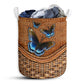 Small Size Butterfly Rattan Texture So Amazing Laundry Basket For Bathroom Bedroom Storage