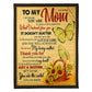 Butterfly To Me You Are Wonderful Flannel Blanket For Cozy Bedroom Sofa Decor