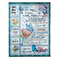 Butterfly To My Mom You Are The World To Me Flannel Blanket For Cozy Bedroom Sofa Decor