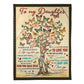 Butterfly Wherever Your Journey In Life Mom To Daughter Flannel Blanket For Cozy Bedroom Sofa Decor