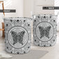 Butterfly Mandala Basic Lover Laundry Basket For Nursery Dorm And Home Storage