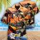Sunset Eagle Hawaiian Shirt With Detailed Graphic For Beach Vacations Casual Parties And Warm Weather Style