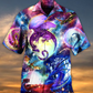 Dragon Galaxy Sky Hawaiian Shirt For Warm Weather Adventures And Everyday Comfort