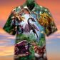 Dragon Sky Hawaiian Shirt Design View For Resort Travel And Thoughtful Gifting
