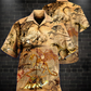 Dragon Skull Desert Hawaiian Shirt Artwork Detail For Tropical Trips And Casual Outings