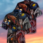 Vintage Dragon Amazing Hawaiian Shirt Pattern View For Relaxed Warm Weather Outfits