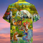 Dragon Cats Beautiful Nature Hawaiian Shirt Design View For Casual Summer Styling