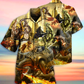 Dragon Metal Amazing Hawaiian Shirt Pattern View For Relaxed Warm Weather Outfits