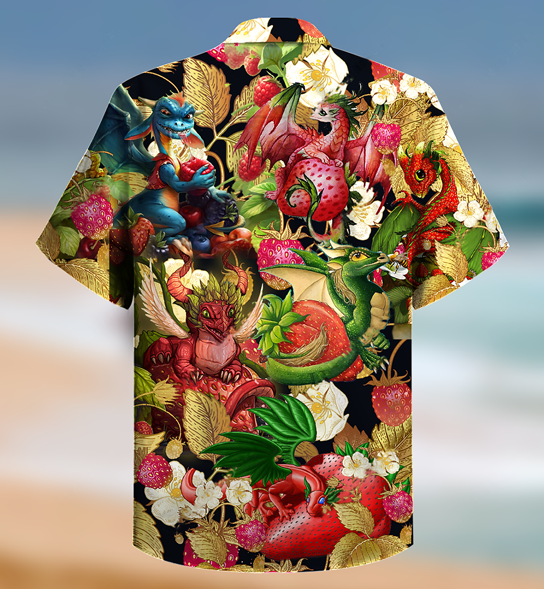Dragon Fruit Strawberry Amazing Hawaiian Shirt For Warm Weather Adventures And Everyday Comfort