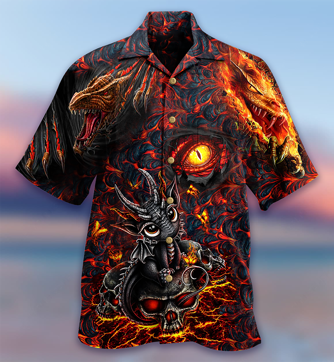 Dragon Eye Amazing Hawaiian Shirt For Beach Parties And Weekend Getaways