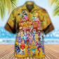 Funny Cat Aerobics Instructor Hawaiian Shirt For Coastal Getaways, Outdoor Gatherings, And Thoughtful Gift Giving