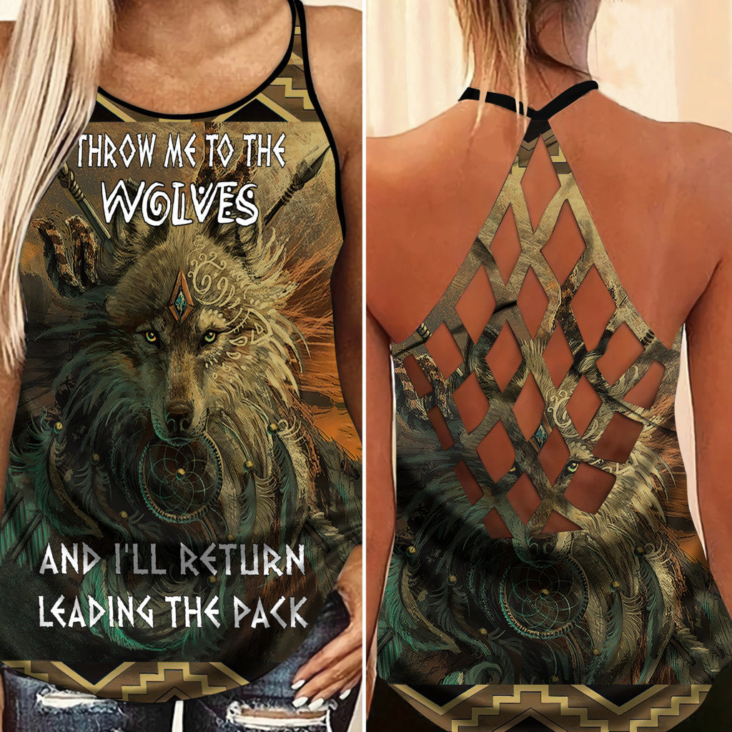 Wolf My Kindness Hollow Tank Top For Awareness Walks And Weekend Style