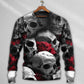 Skull Rose Fantasy Sweater For Alternative Outfits Seasonal Events And Everyday Comfort
