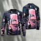 Cat On Pink Chair Sweater For Nature Inspired Fashion Events And Relaxed Everyday Comfort