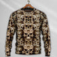 Skull Inner Darkness Sweater For Alternative Outfits Seasonal Events And Everyday Comfort