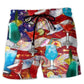 Cocktail Independence Day Party Beach Shorts For Sunny Holidays And Comfortable Daily Styling
