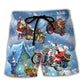 Santa Driving Holiday Cheer Beach Shorts Design View For Poolside Relaxation And Holiday Trips