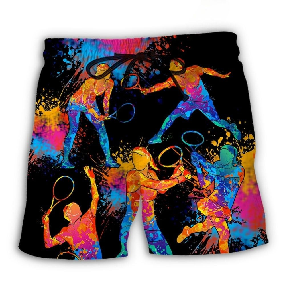 Racquetball Colorful Sports Beach Shorts For Outdoor Adventures And Thoughtful Seasonal Gifts