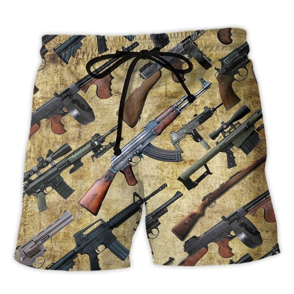 Bold Western Pattern Beach Shorts Design View For Summer Events And Coastal Getaways