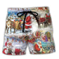 Believe In The Magic Of Christmas Beach Shorts Design View For Comfortable Resort And Beach Styling