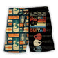 Guitar Never Underestimate Old Man Beach Shorts For Summer Vacation And Coastal Travel