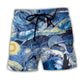 Dolphin Friendship Ocean Life Beach Shorts Artwork Detail For Tropical Travel And Everyday Wear