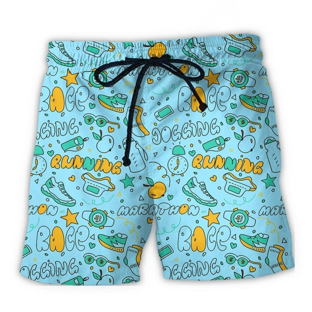 Marathon Lovely Running Beach Shorts Design View For Summer Events And Coastal Getaways