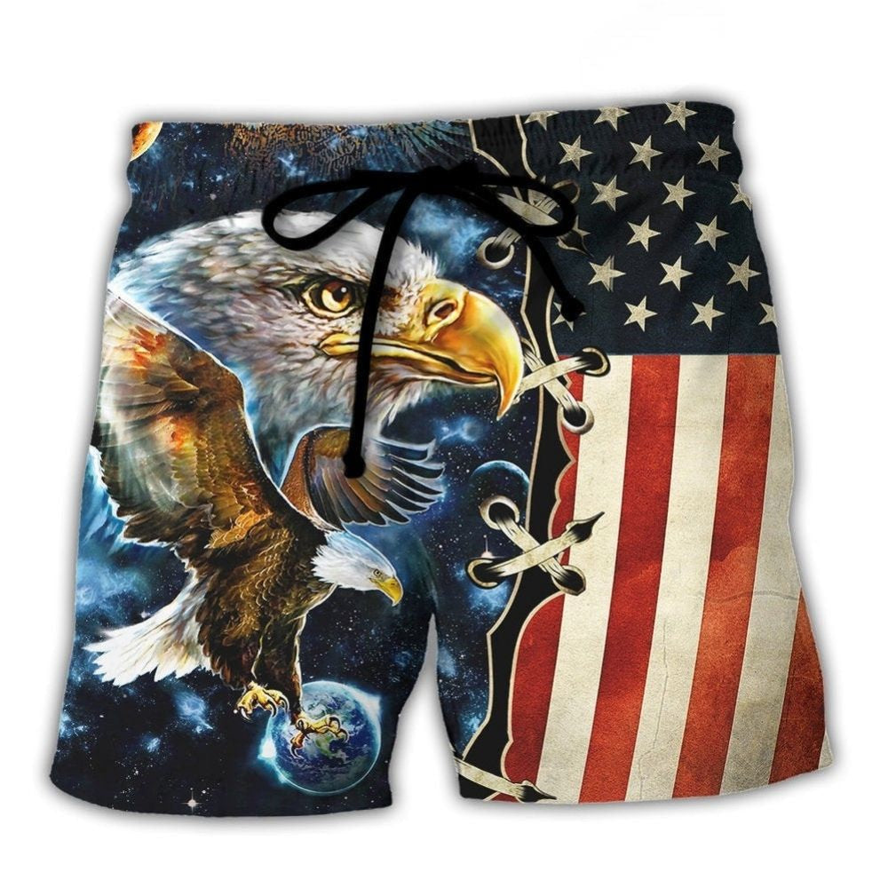 American Eagle Galaxy Beach Shorts For Tropical Getaways And Weekend Adventures